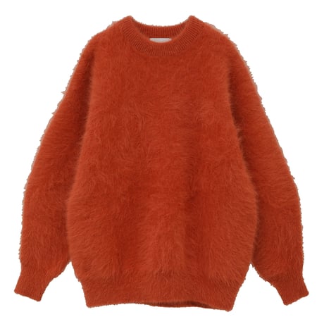 CLANE | BULKY SLEEVE ANGORA KNIT TOPS
