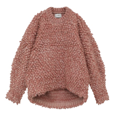 CLANE | MIX LOOP MOHAIR KNIT TOPS