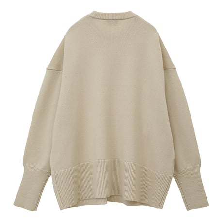 CLANE｜WIDE KNIT TOPS BALACLAVA SET