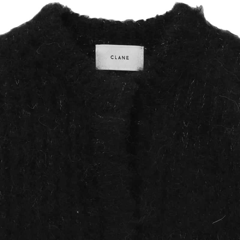 CLANE | COLOR MOHAIR SHAGGY CARDIGAN | ABIENTOT