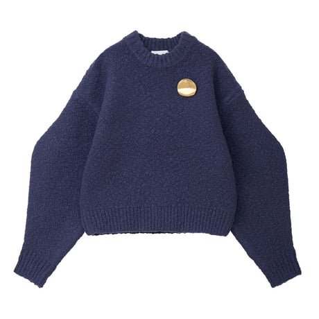 CLANE | BROOCH SET SOFT KNIT TOPS