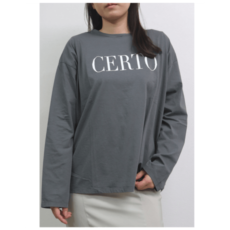 CERTOロゴTシャツ