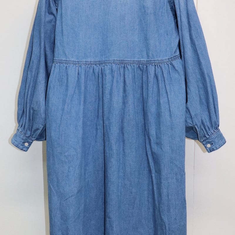 healthy denim | ボリュームスリーブワンピース | ABIENTOT ONLIN