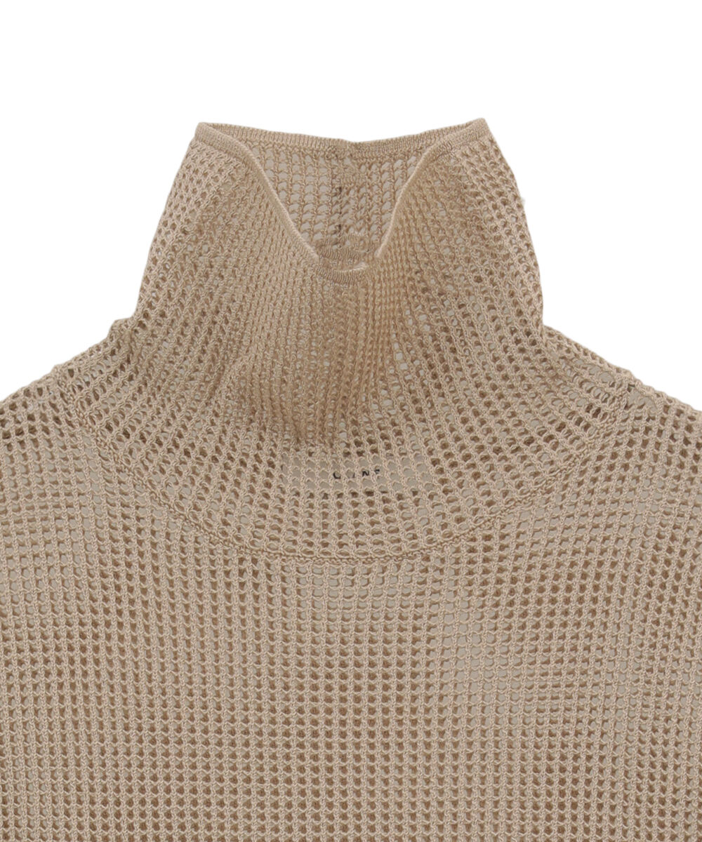 CLANE | H/N MESH KNIT TOPS | ABIENTOT ONLINE STORE