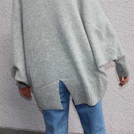 ウール＆カシミア コクーンドルマンニット