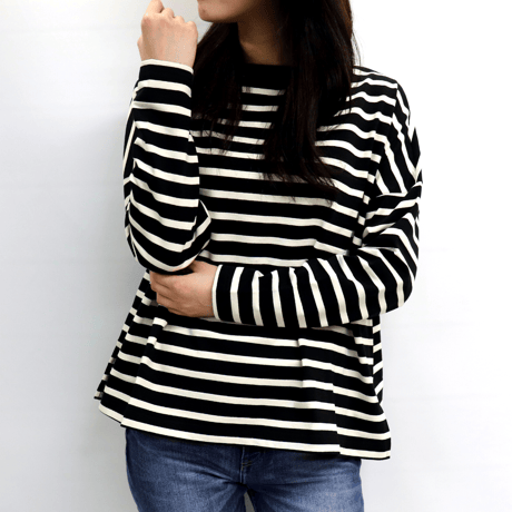 Abientot | ボーダーカットソー｜0652633AB