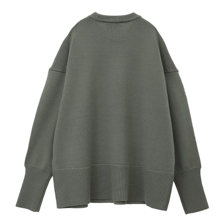 CLANE｜WIDE KNIT TOPS BALACLAVA SET