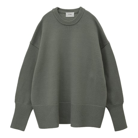 CLANE｜WIDE KNIT TOPS BALACLAVA SET