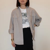 healthy denim | オーバーサイズミリタリーシャツ