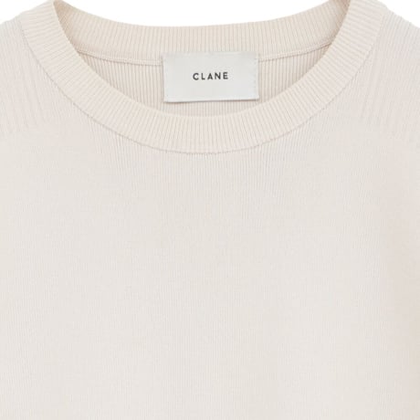 CLANE | BASIC COMPACT KNIT TOPS