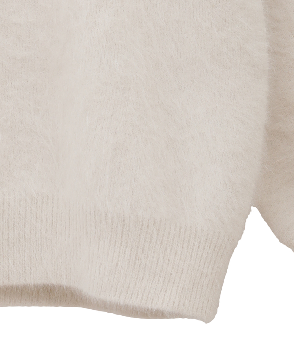 CLANE | BULKY SLEEVE ANGORA KNIT TOPS | ABIENTO CLANE | BULKY SLEEVE ANGORA KNIT TOPS | ABIENTO