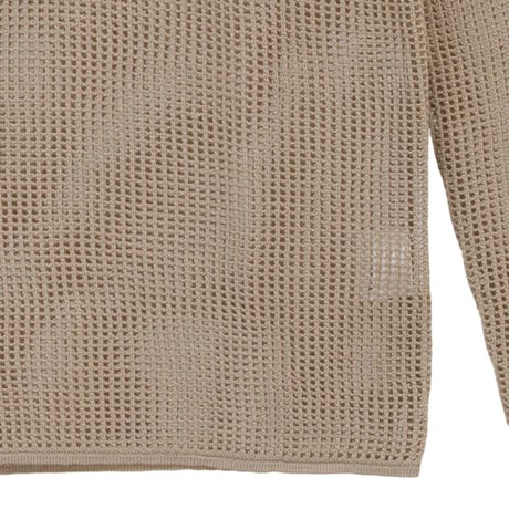 CLANE | H/N MESH KNIT TOPS