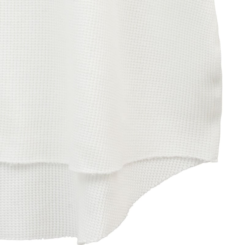 CLANEクラネ　THERMAL BIG TOPS CLANE - サーマル ビッグ トップス - THERMAL BIG TOPS - WHITE