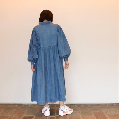 healthy denim | ボリュームスリーブワンピース