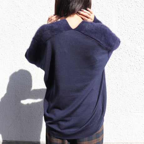 Dignite Collier | FOX後ろ切り替えニット