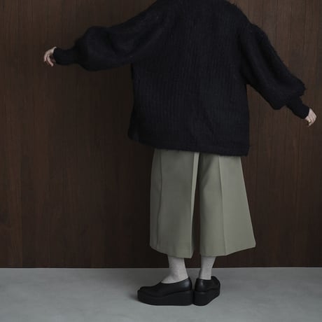 CLANE | COLOR MOHAIR SHAGGY CARDIGAN