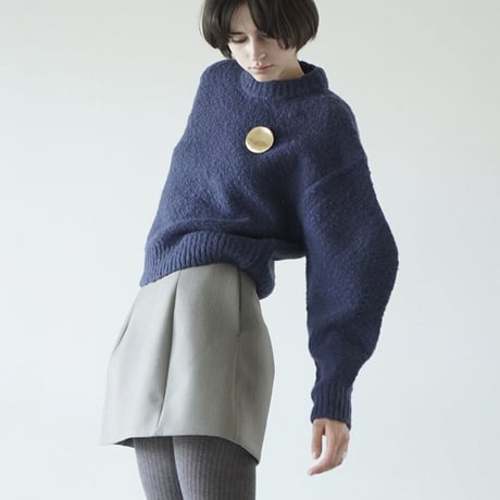 CLANE | BROOCH SET SOFT KNIT TOPS