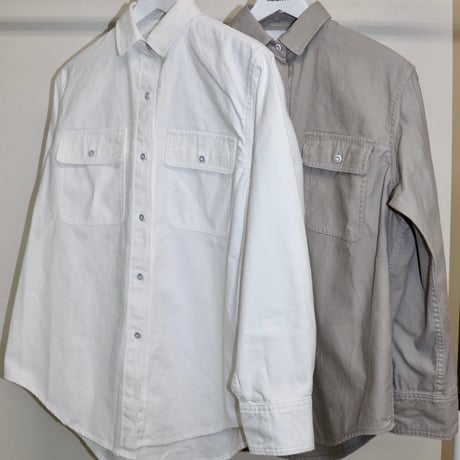 healthy denim | オーバーサイズミリタリーシャツ