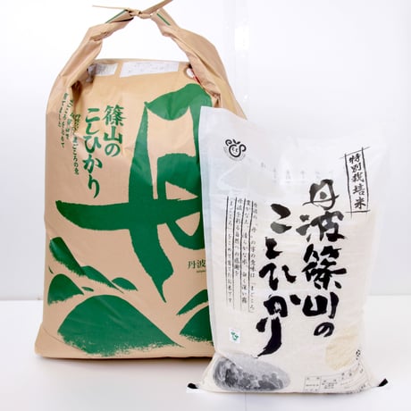令和5産丹波篠山のこしひかり　特別栽培米　玄米　25㎏