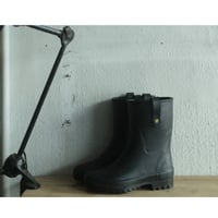 Daiichi Rubber "RAKA" SHORT  BLACK x BLACK