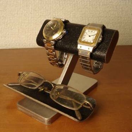 腕時計　飾る　ブラックコルクだ円パイプ腕眼鏡スタンド　No.111226