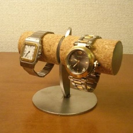 腕時計スタンド　2本掛け腕時計収納スタンド　受注販売 　No.90414