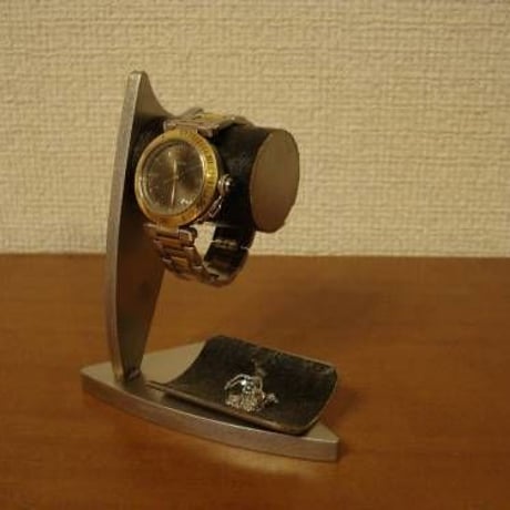 腕時計スタンド　腕時計　飾る　　デザイン時計収納スタンド　ブラックトレイバージョン　No.120213