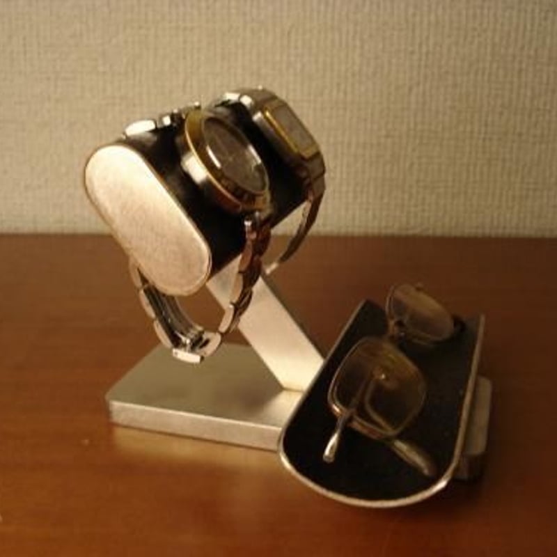 腕時計 飾る ブラックコルクだ円パイプ腕眼鏡スタンド No.111226 | AK