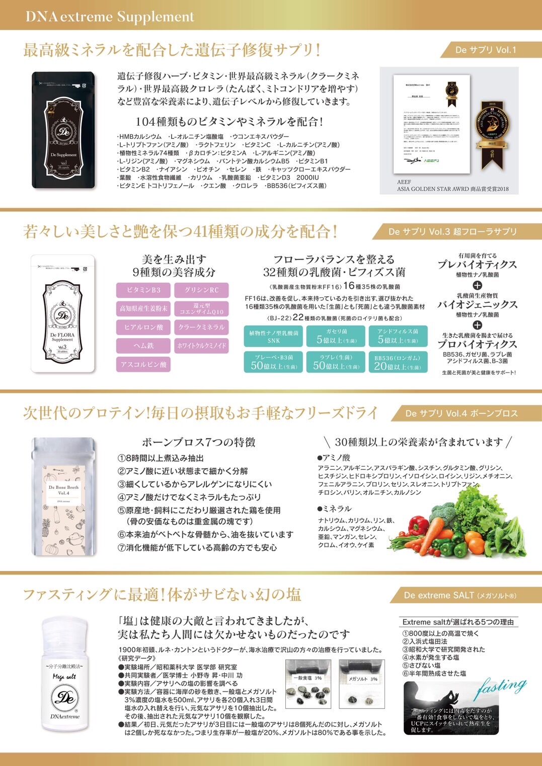 De フローラサプリ Vol.3 | Ecxia online Store