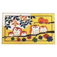 幸せの黄色い玄関マット「七福ろう」【大サイズ】70×120cm【メーカー希望小売価格】