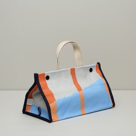 ティッシュカバー/Orange＆Blue