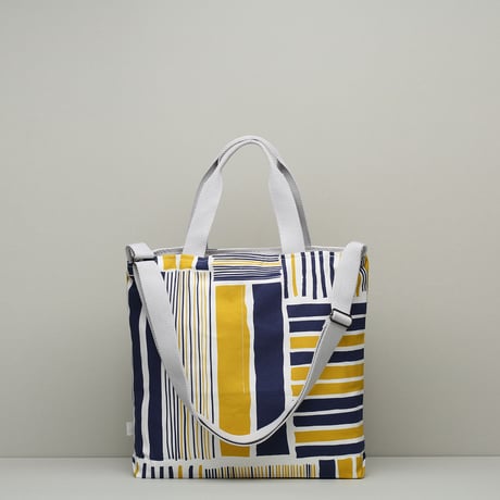 メッセンジャーバッグ/Yellow&Navy