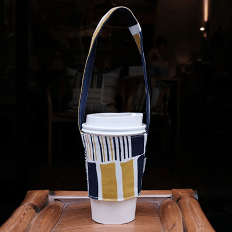 カップスリーヴ/Yellow&Navy