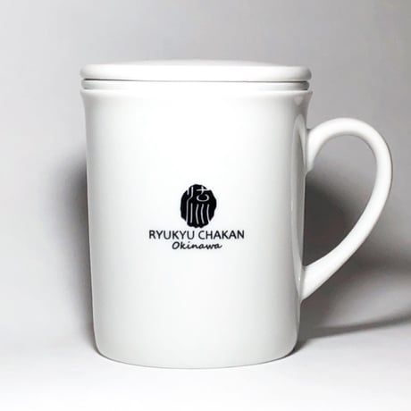 茶こし付きマグカップ（ロゴ入り）