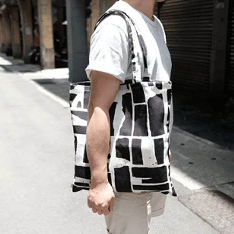 トートバッグ/Black&Grey
