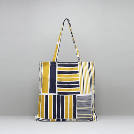 トートバッグ/Yellow&Navy