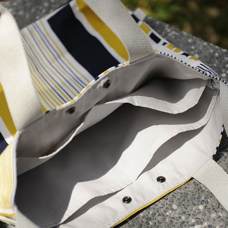 メッセンジャーバッグ/Yellow&Navy