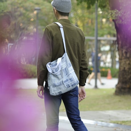 メッセンジャーバッグ/Navy Blue