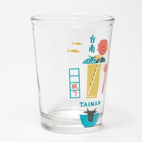 【來好 LAI HAO】オリジナルTAIWAN･CITYシリーズビールグラス（台南）