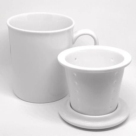 茶こし付きマグカップ