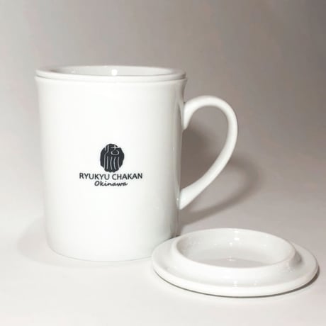 茶こし付きマグカップ（ロゴ入り）