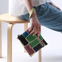 ポーチ/Green Block