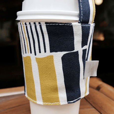 カップスリーヴ/Yellow&Navy