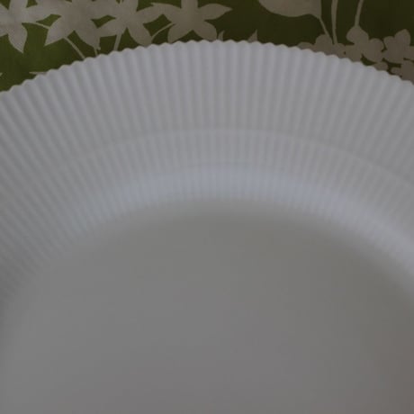 ROYAL COPEN HAGEN WHITE ELEMENTS PLATE FLAT 26cm  [デンマーク]