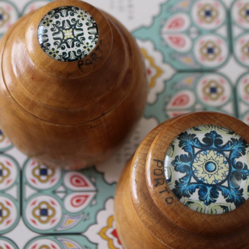 アズレージョ柄小物入れ〔ポルトガル〕 | ～ 旅してみつけたヨーロッパ