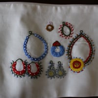 刺繍チャック付きポーチ〔ベトナム〕