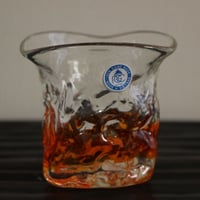 沖縄ガラス　グラス三角