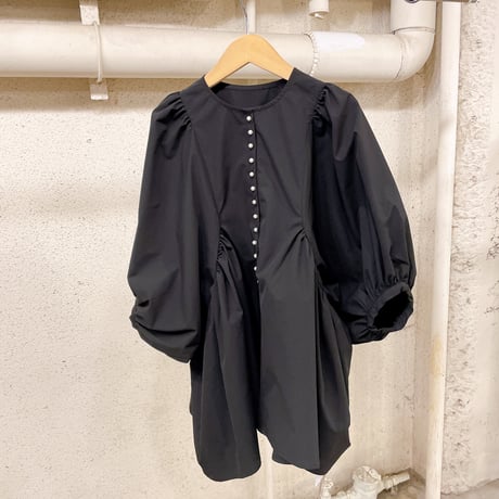 perl button blouse