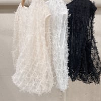 petit ribbon organdie blouse