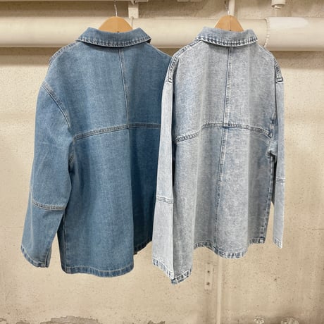 denim coveralls